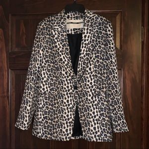 Topshop Satin Blazer